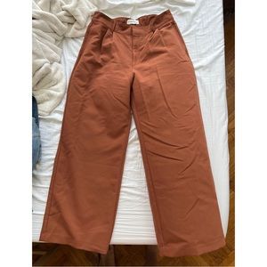 A&F high waisted trousers
